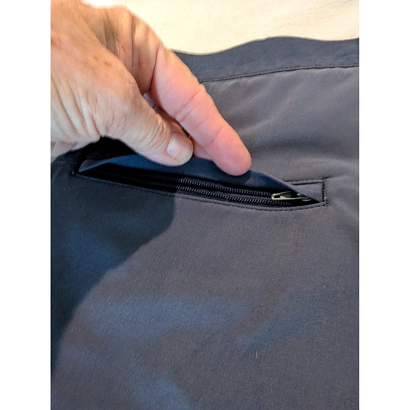 Peter Millar Mens Performance Golf Shorts Blue/Gray Size 38 Camo Pocket Lining - Picture 6 of 10